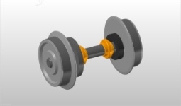 NPE NZ22128 - 1:87 Antriebsradsatz für V45